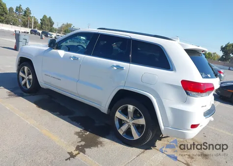 2015 Jeep Grand Cherokee Overland из США, поврежденный, VIN 1C4RJFCG7FC107361